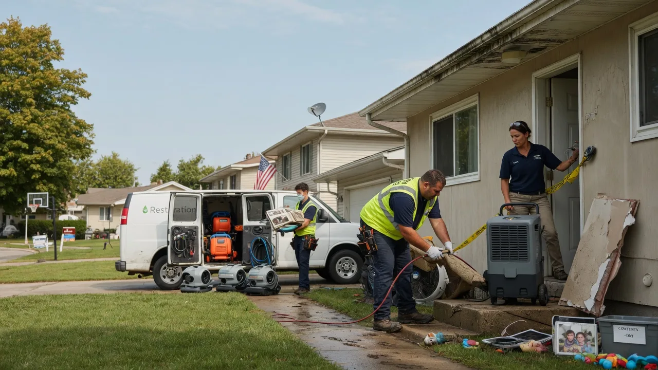 Water Damage Restoration in Worthington, OH near me